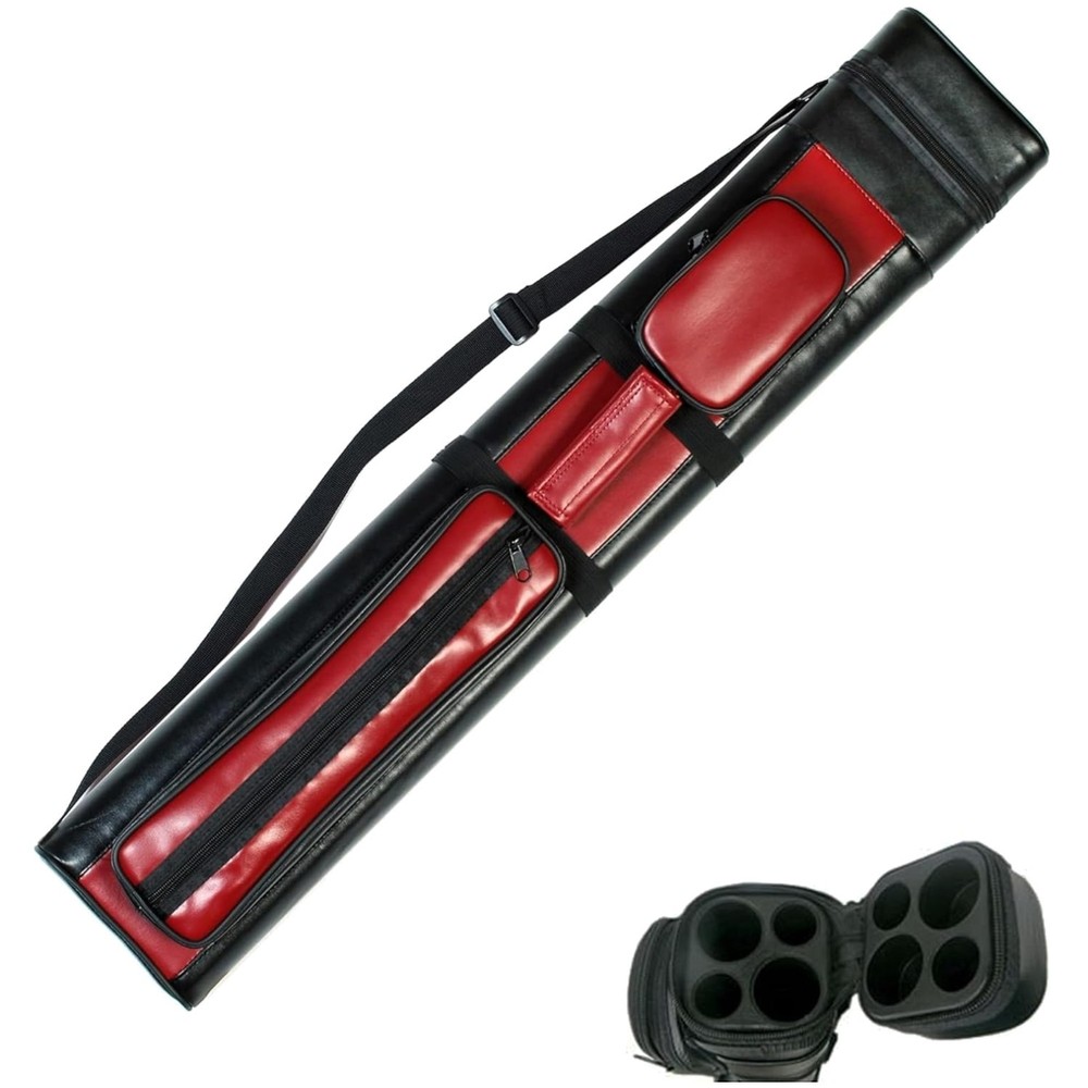 Portable Billiards Cue Cover - Adjustable Strap