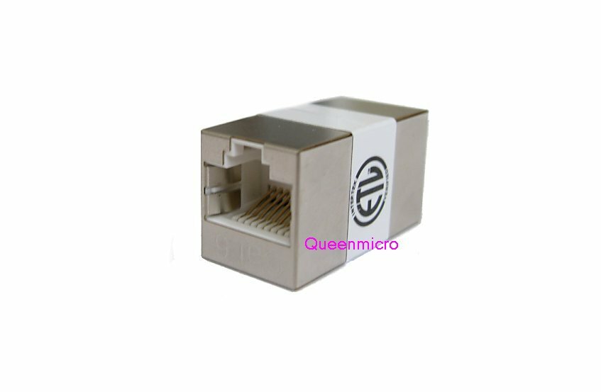 CAT6 Shielded Gold RJ45 Ethernet InLine Network Coupler Adapter Combine Extender