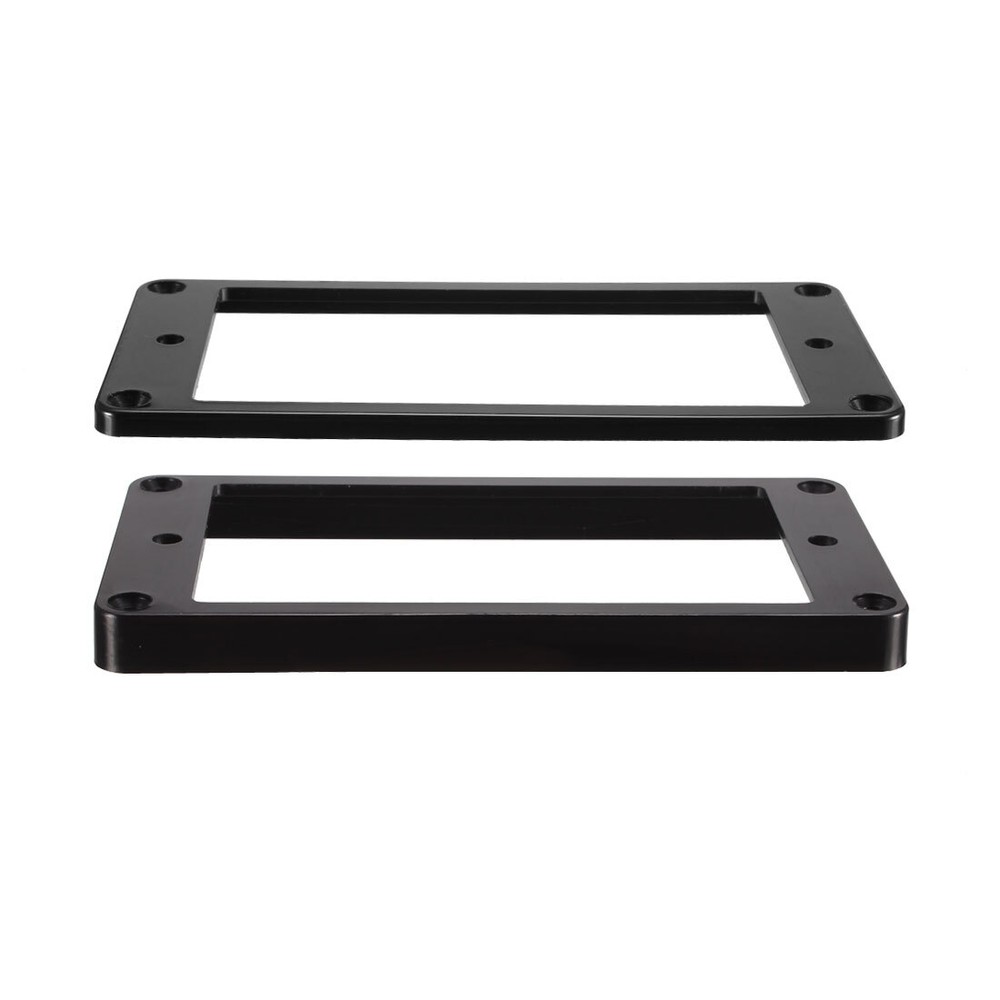 Humbucker Pickup Ring Pickup Mounting Frame Flat Bottom Pickup Black