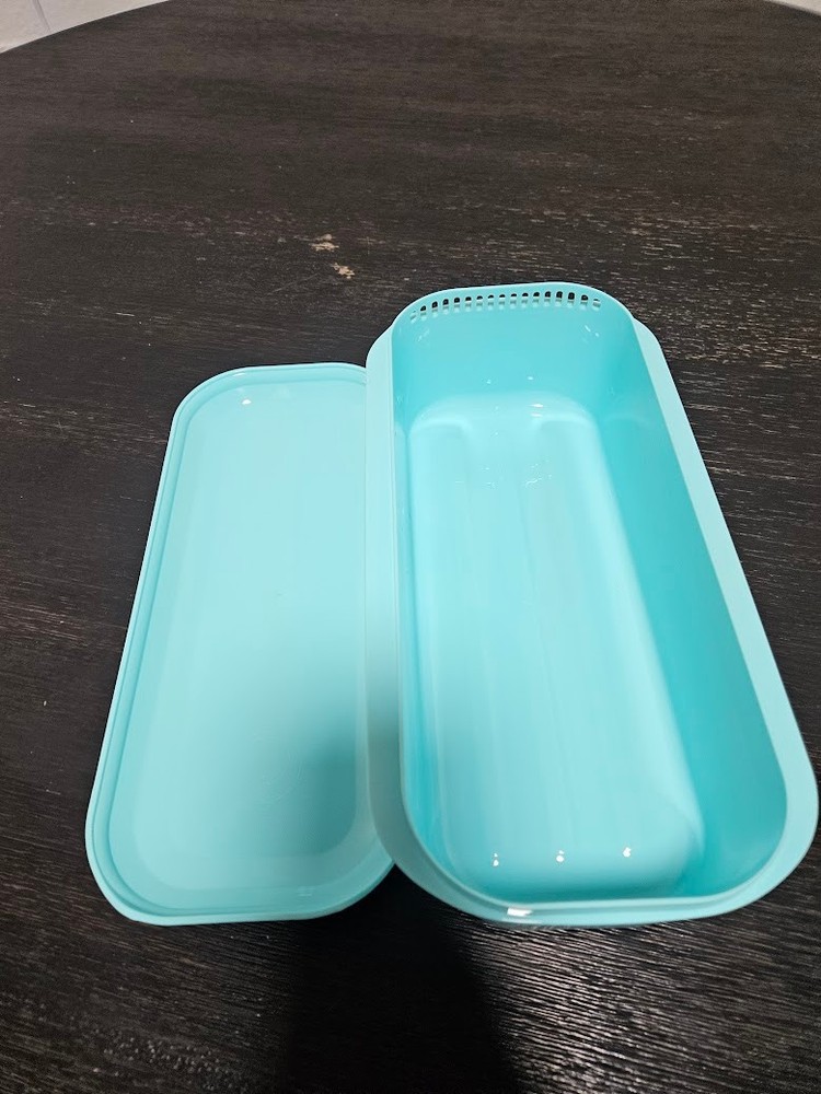 Microwave Pasta Cooker, Teal, New