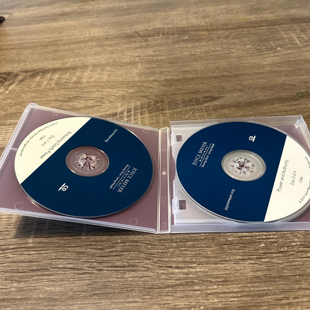 God's Power Joyce Meyer (4 CD Set) Very Good