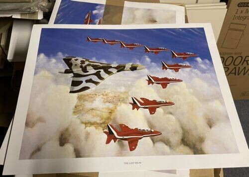 Vulcan bomber/ red arrows  prints 6