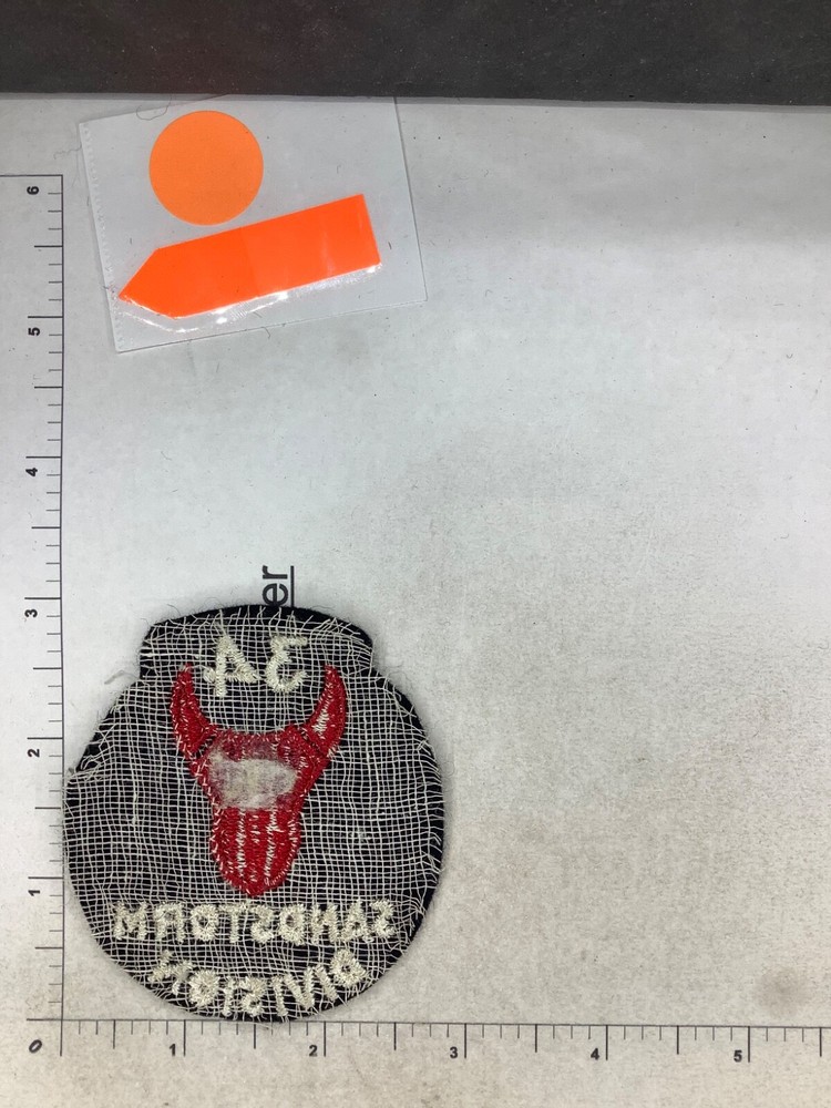 VINTAGE 34TH SANDSTORM DIVISION PATCH
