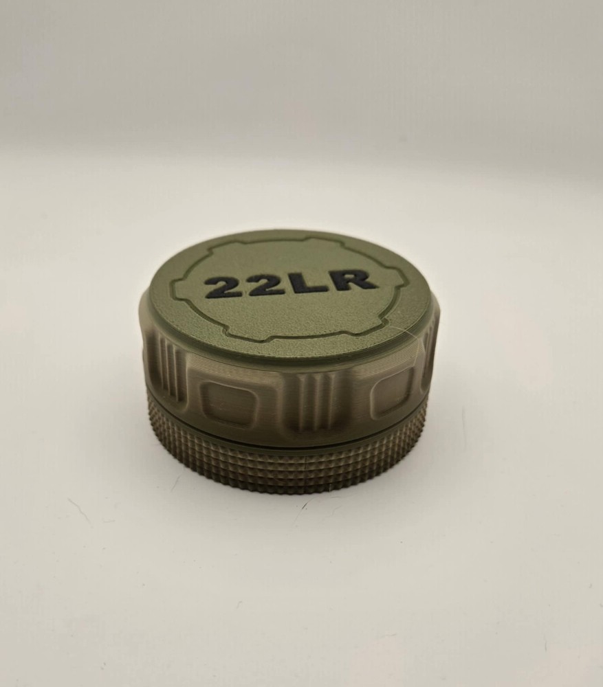 3D Printed .22LR Ammo Puck – Compact, Stackable Storage for 55 Rounds