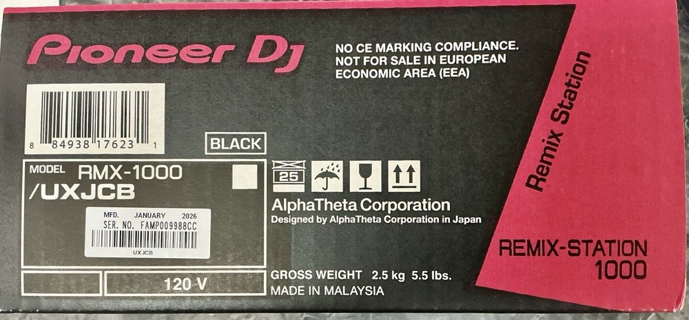 Pioneer RMX-1000 DJ Remix Station