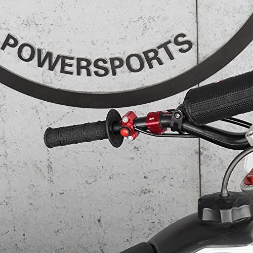 CNC Universal Motorcycle Engine Stop Start Kill with Mounting Backplate Red