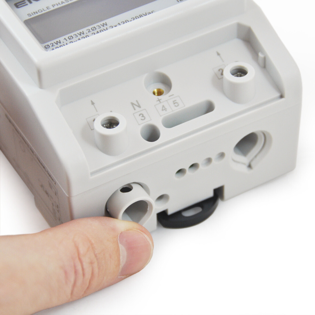 Electric Kilowatt-Hour kWh Meter 120/240V 100A Energy Monitor #4