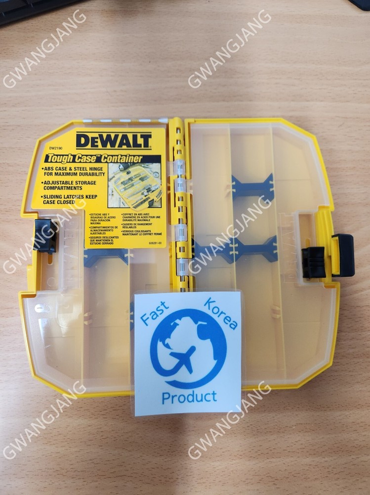 DEWALT DW2190 Tough Case Tool Box Storage Organizer DIY Hand Work A