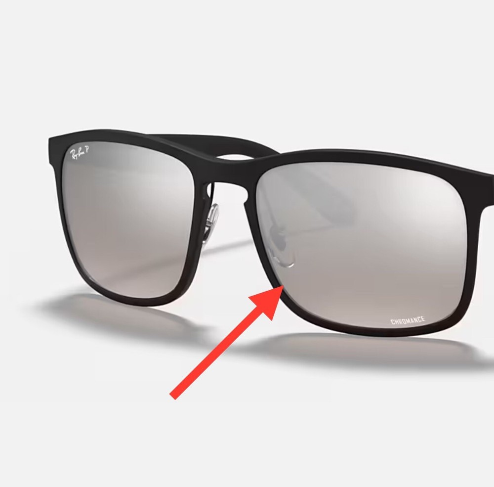 Ray Ban RB4264 Chromance Black Matt Replacement Front Frame Face Genuine