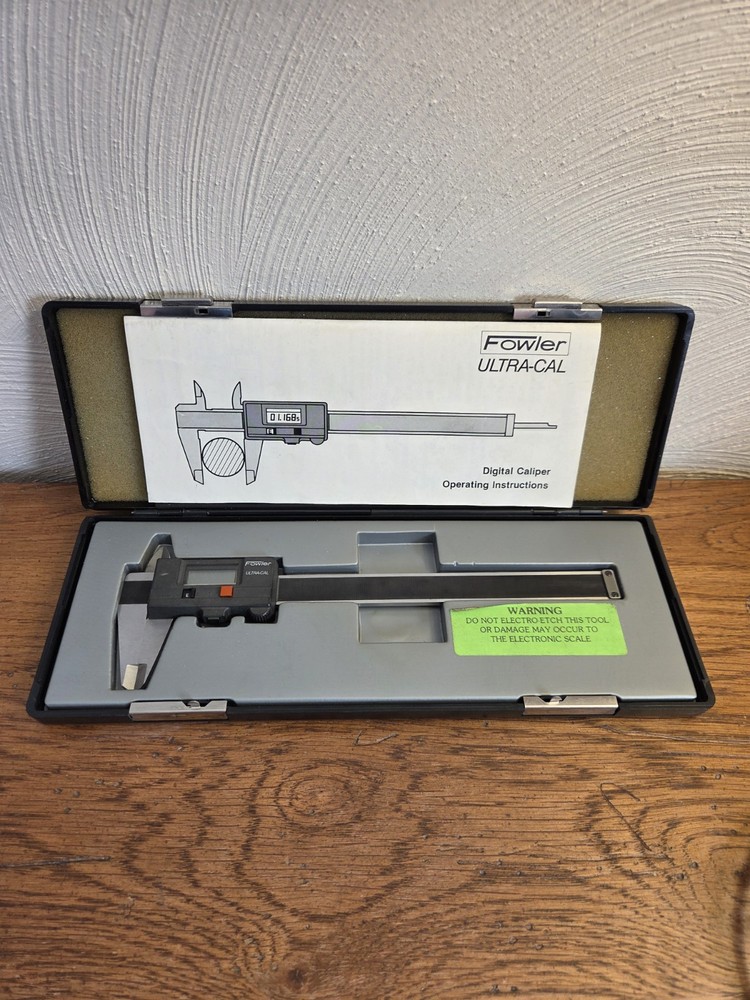 Fowler Ultra-Cal Digital Calipers 6-inch