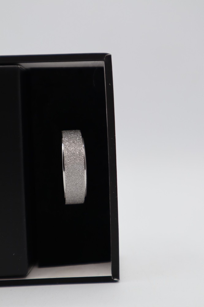 Silver smart ring size 11