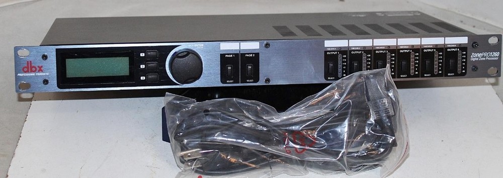 dbx ZonePRO 1260m 12x6 Digital Zone Signal Processor - New