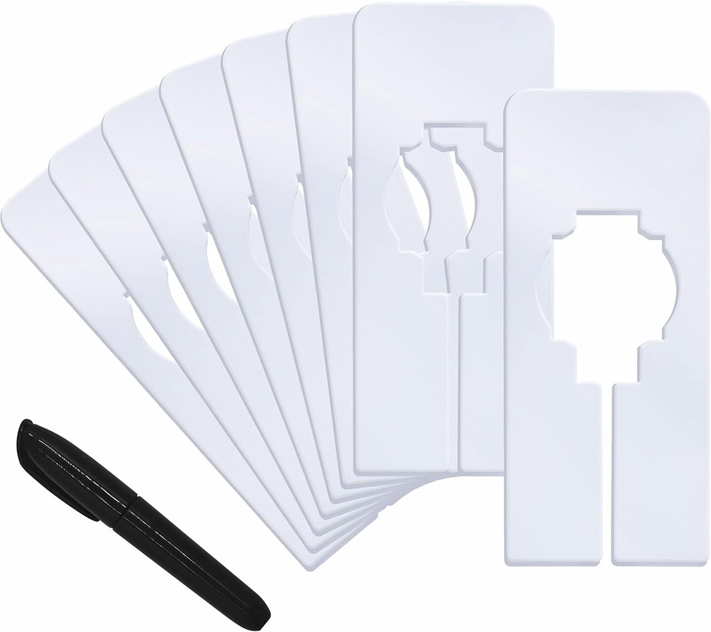 Closet Ra Dividers, Wardrobe partit Board White Rectangular Clothing