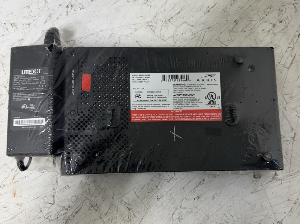 Arris Router DCX3200/A081/033 Sealed Open Box Never Used