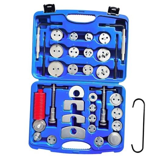 Brake Caliper Compression Tool 36 Piece Disc Brake Caliper Tool Kit for Pad