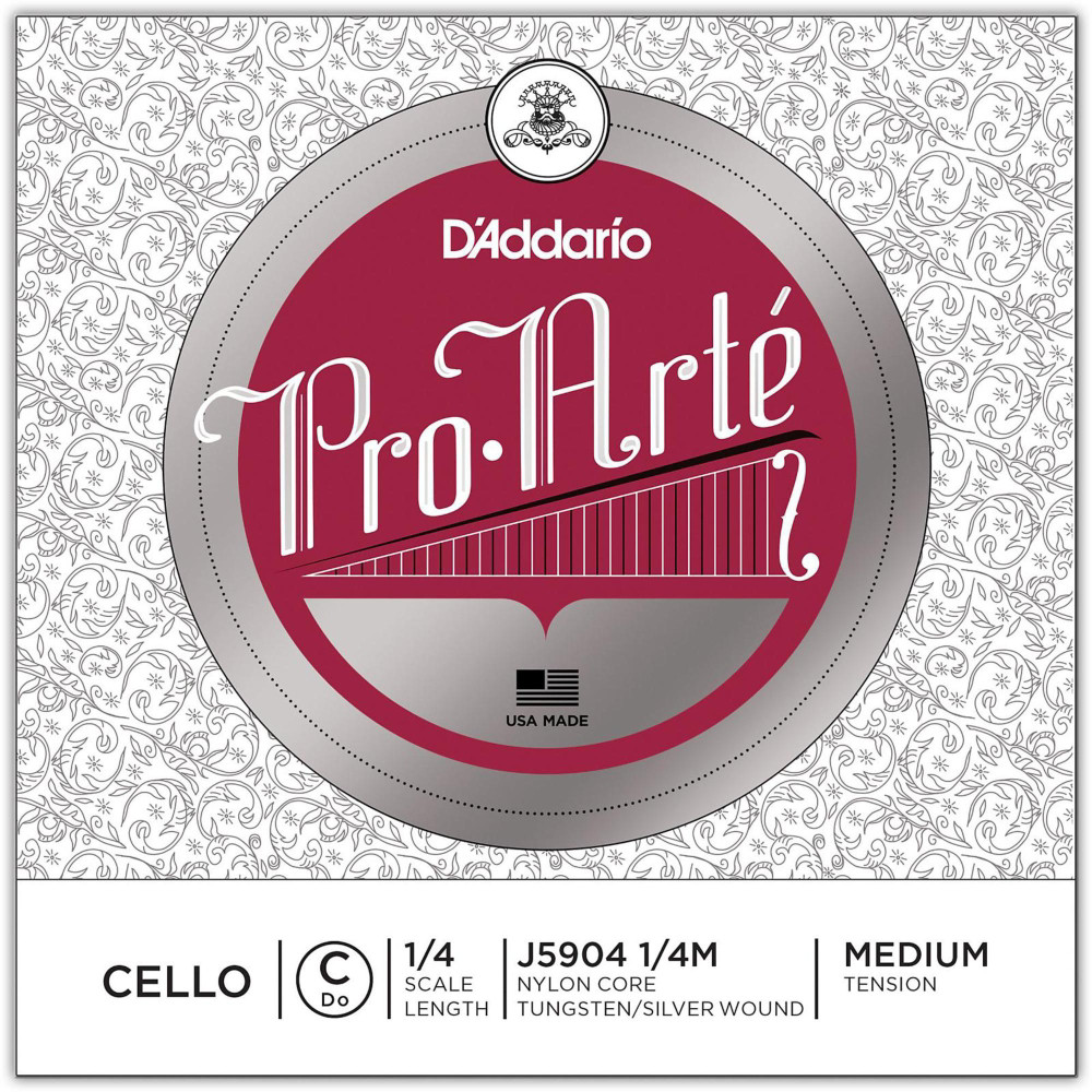 D'Addario Pro-Arte Series Cello C String 1/4 Size