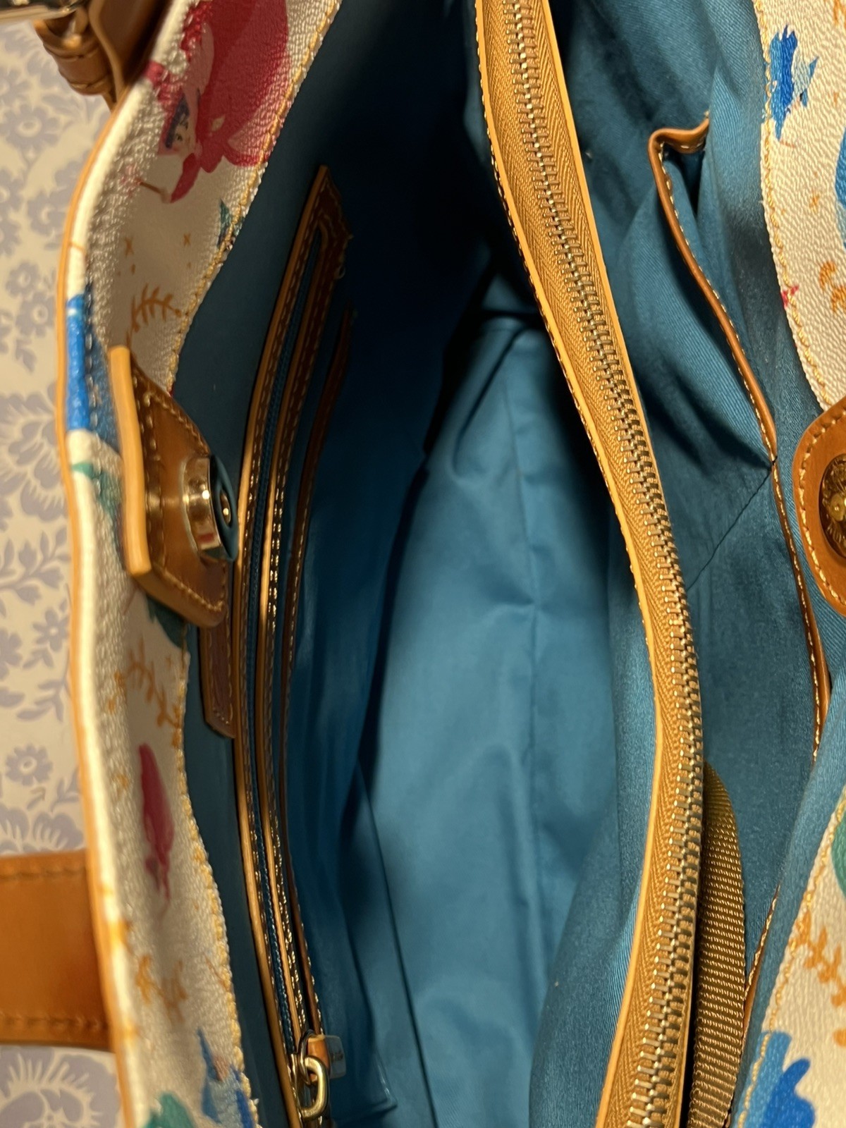 Dooney & Bourke 60th Anniversary DISNEY SLEEPING BEAUTY Limited Edition Bag Tote