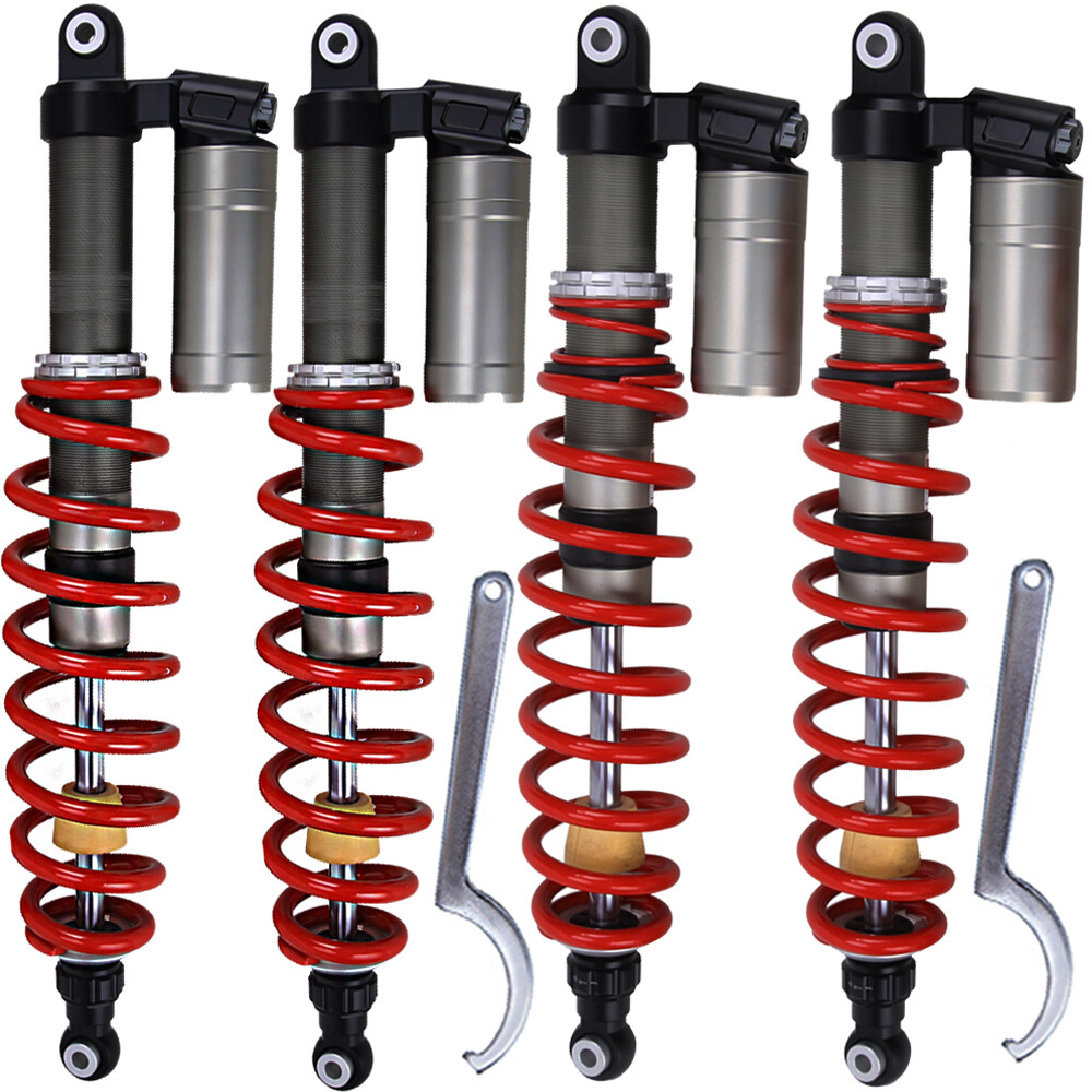 FOR POLARIS RZR 800 S 60" STAGE 5 ADJUSTABLE FRONT & REAR SHOCKS ABSORBERS SET