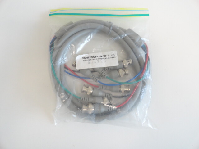 UU4: Lot of 2 Cone Instruments 914220 Cable