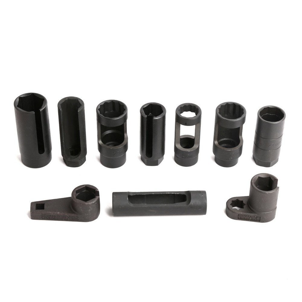10PC Oxygen Sensor Socket Set Sensor Oil Pressure Sending Unit Removal Kit