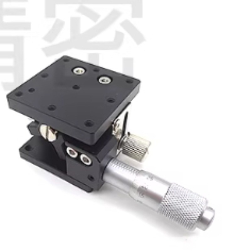 Manual Lift Table with Precision Displacement Micro-Adjustment Sliding Platform