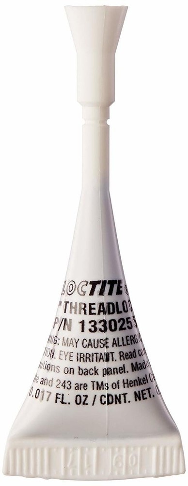 Loctite 243 Blue Medium Strength Threadlocker (1330255)