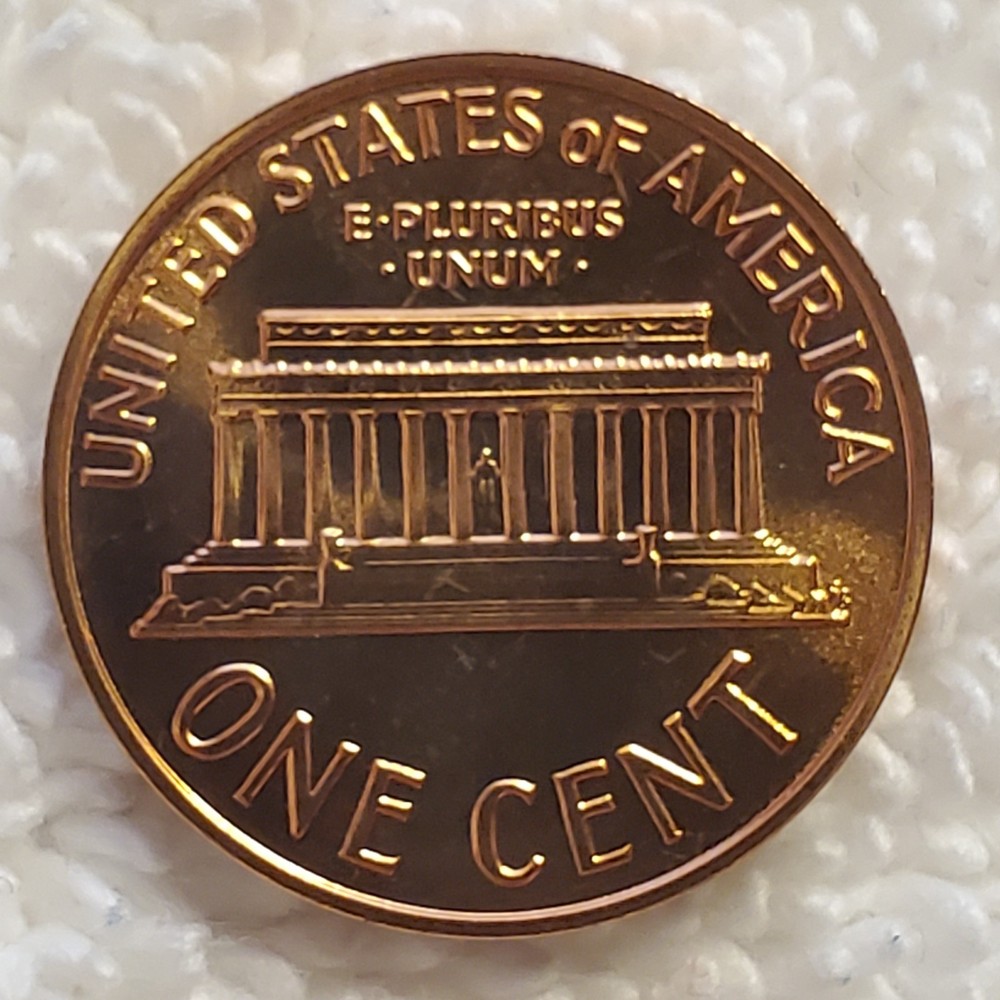 1964-P Proof Lincoln Memorial Cent, Red. 95% Copper