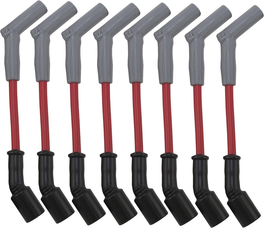 Red 45* Performance Spark Plug Wire Set LS1 LS2 LS3 LS6 LS7 LSA