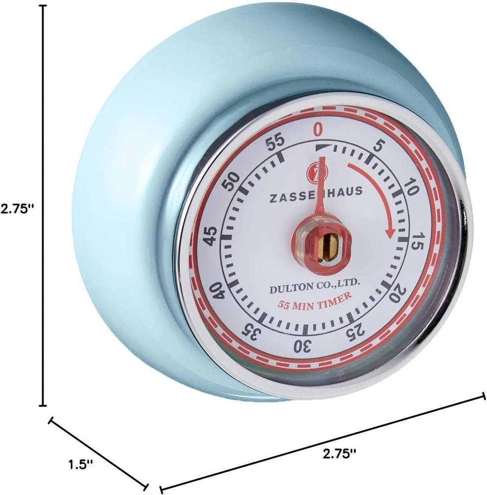 Vintage Style Cooking Timer, Steel Construction