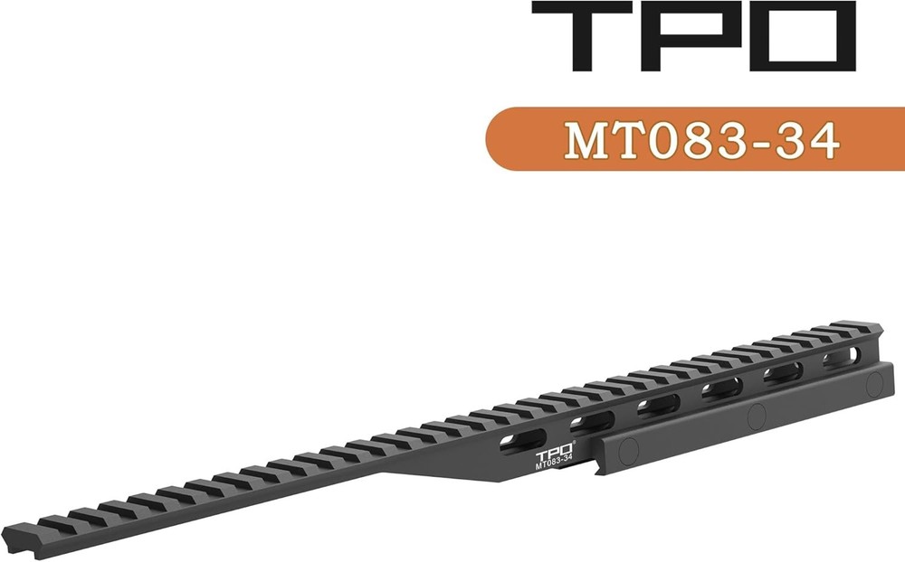 Optics Riser Picatinny Rail Riser for Optics or Red Dot Riser Mount 0.83  Height