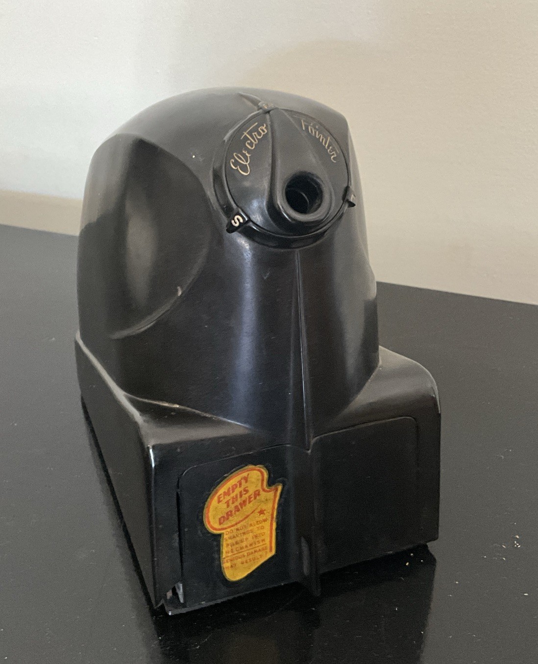 Vintage Works! 1940’s Art Deco Electro Pointer Electric Pencil Sharpener