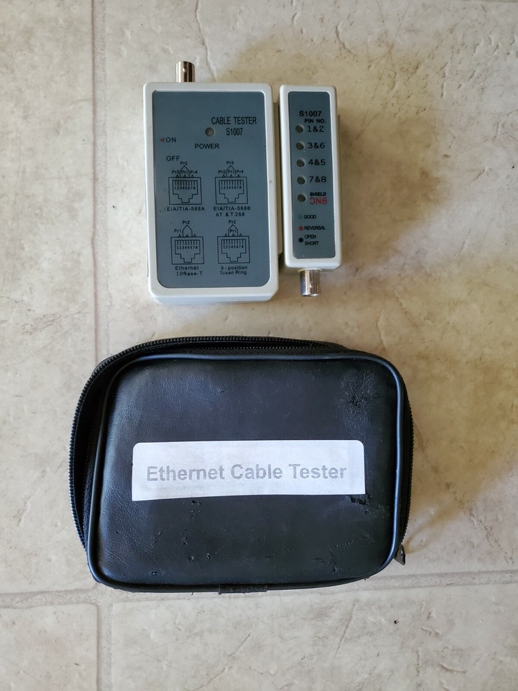 Cable Tester RJ45/BNC - S1007 $8