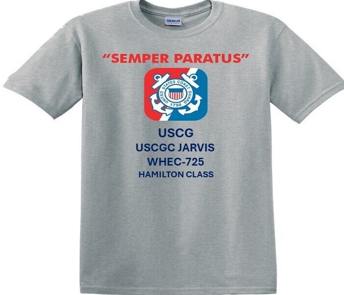 USCGC MIDGETT WHEC-726* HAMILTON CLASS *SHIRTS.USCG OFFICIALLY LICENSED
