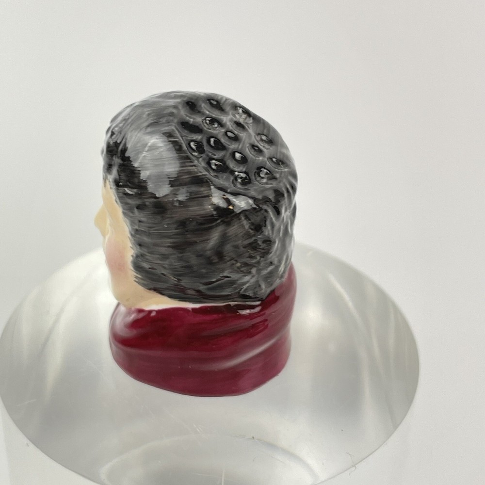 Hand Painted Ceramic Thimble Francesca Staffordshire #20 Anthony