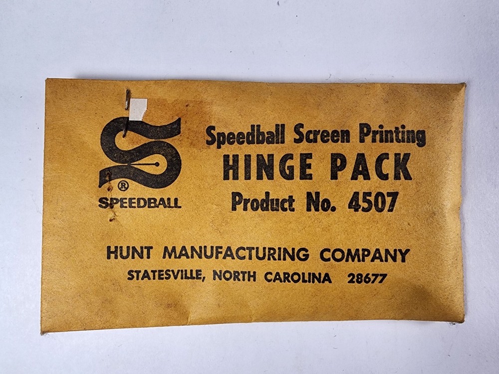 Speedball Screen Printing Single Hinge Pack