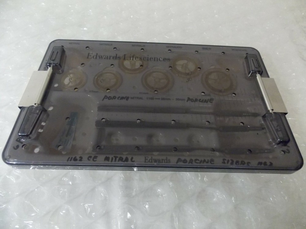 Edwards Life Sciences Aortic Sizers tray ref 1162 (61)