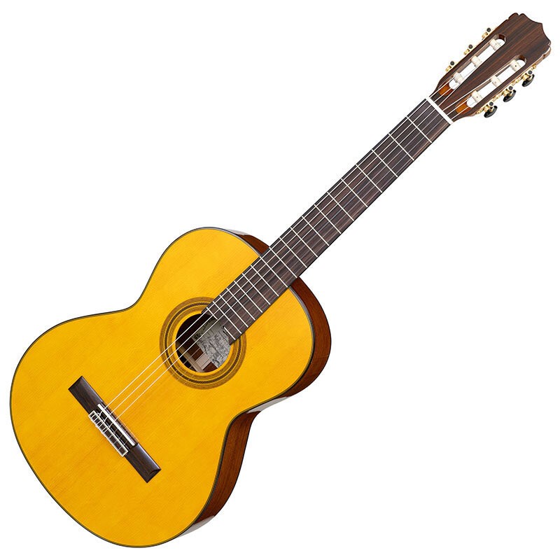 ARIA A-20S Classical Guitar Solid Spruce Top Sapelli Back & Sides with Soft Case