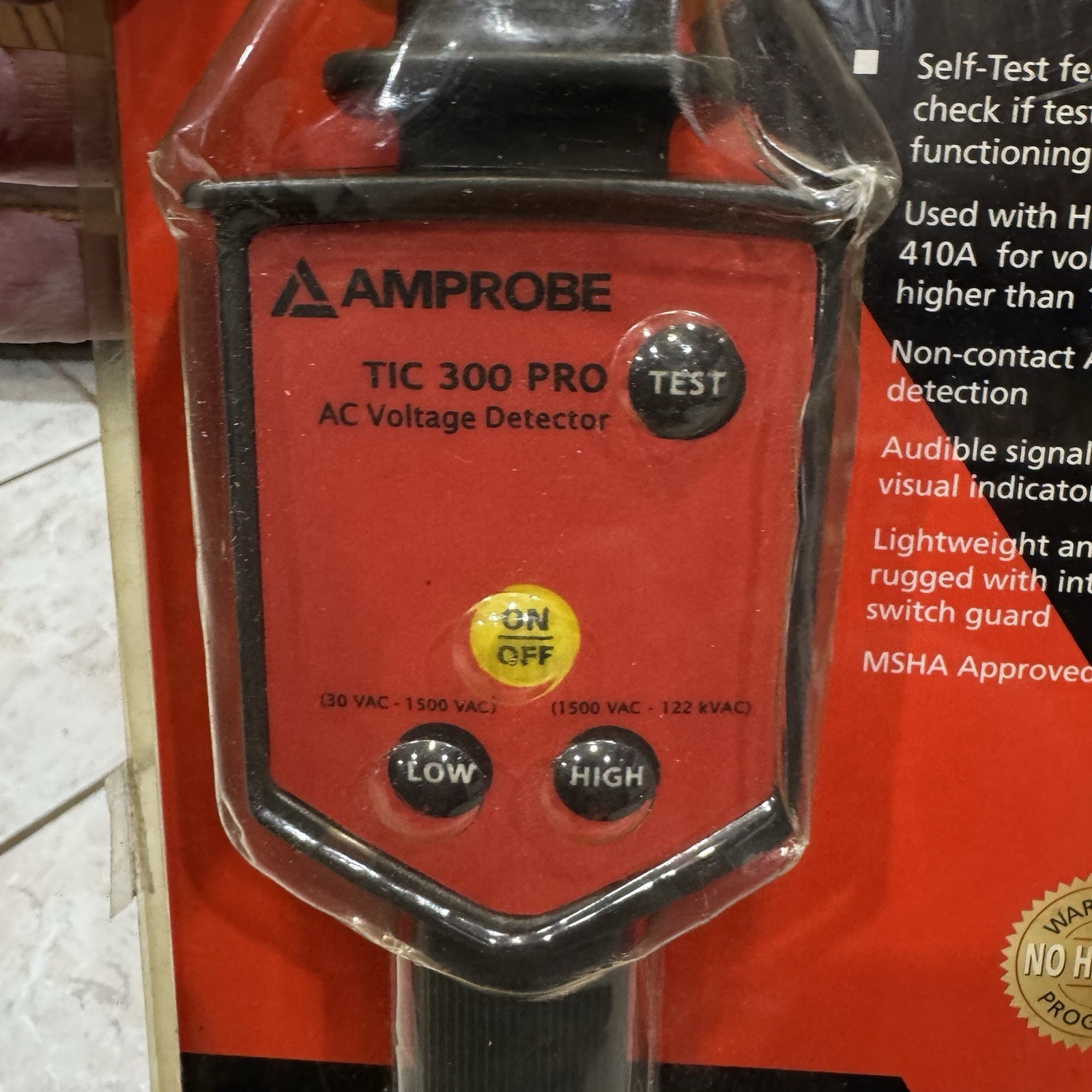 Amprobe Non Contact AC Voltage Detector TIC 300 Pro