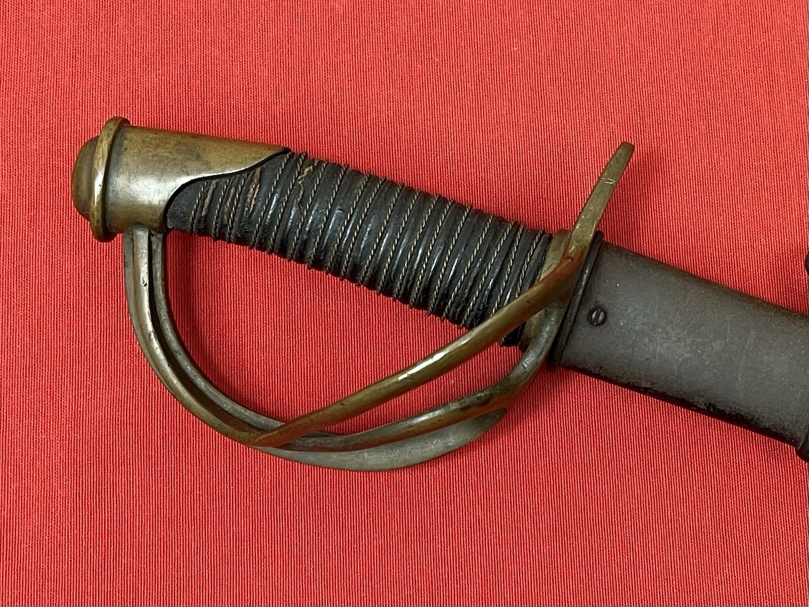 M1860 U.S. Civil War Cavalry Saber Sword Used Free Shipping