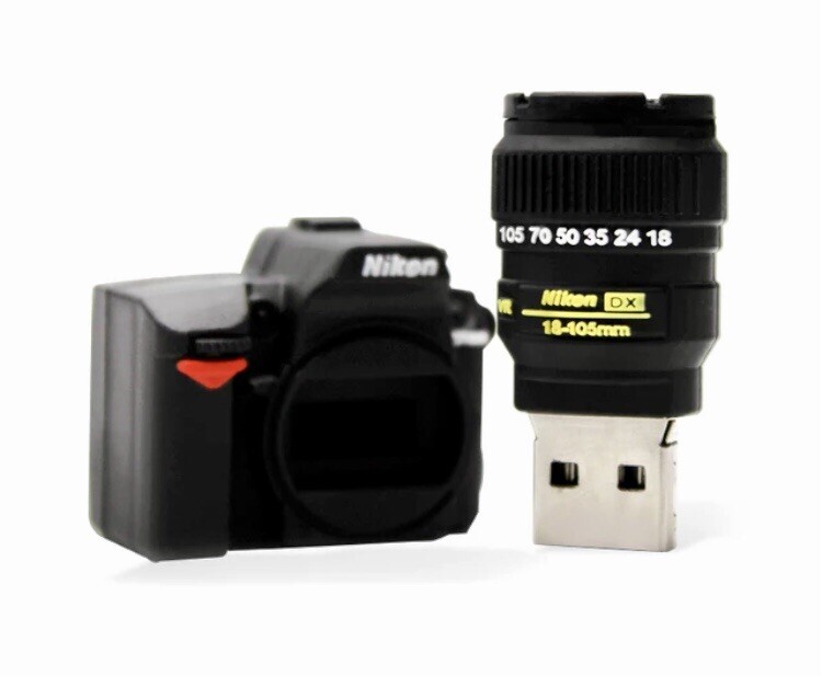Unique Camera Shaped 128GB USB
