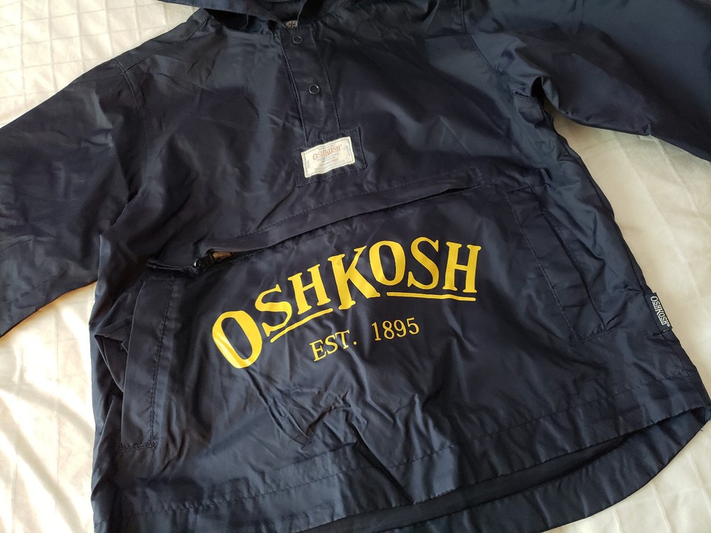 Oshkosh Pullover Wind Jacket Sz. 4/5 Navy Blue