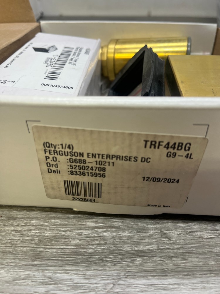 Riobel TRF44BG Reflet Two Independent Function Thermostatic Valve - READ