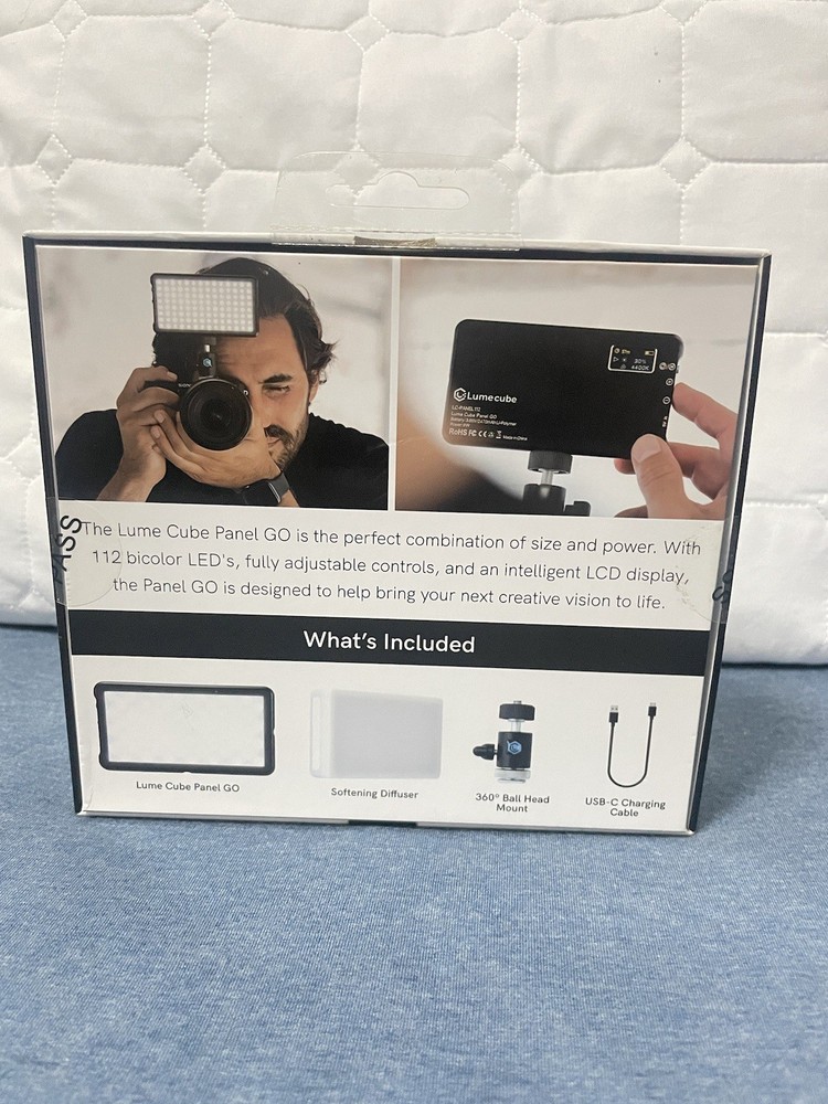 Lume Cube - Panel Go with Ballhead Camera Mount [LC-KIT-GOBH]