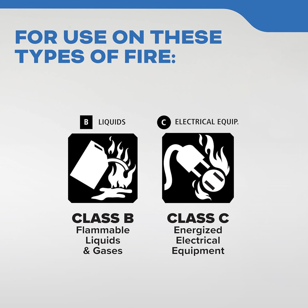 Fire Extinguisher for Boats, Single-Use 5BC