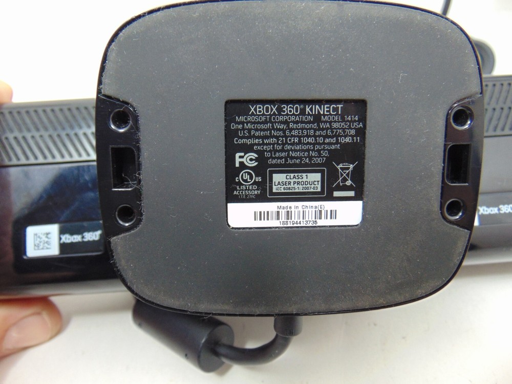 Official Microsoft Xbox 360 Kinect Motion Sensor Bar & XBOX 360 MICROPHONE