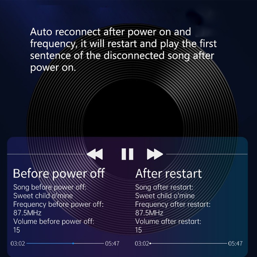 Car FM Transmitter MP3 Music Player Wireless FM Radio Transmitter sincere