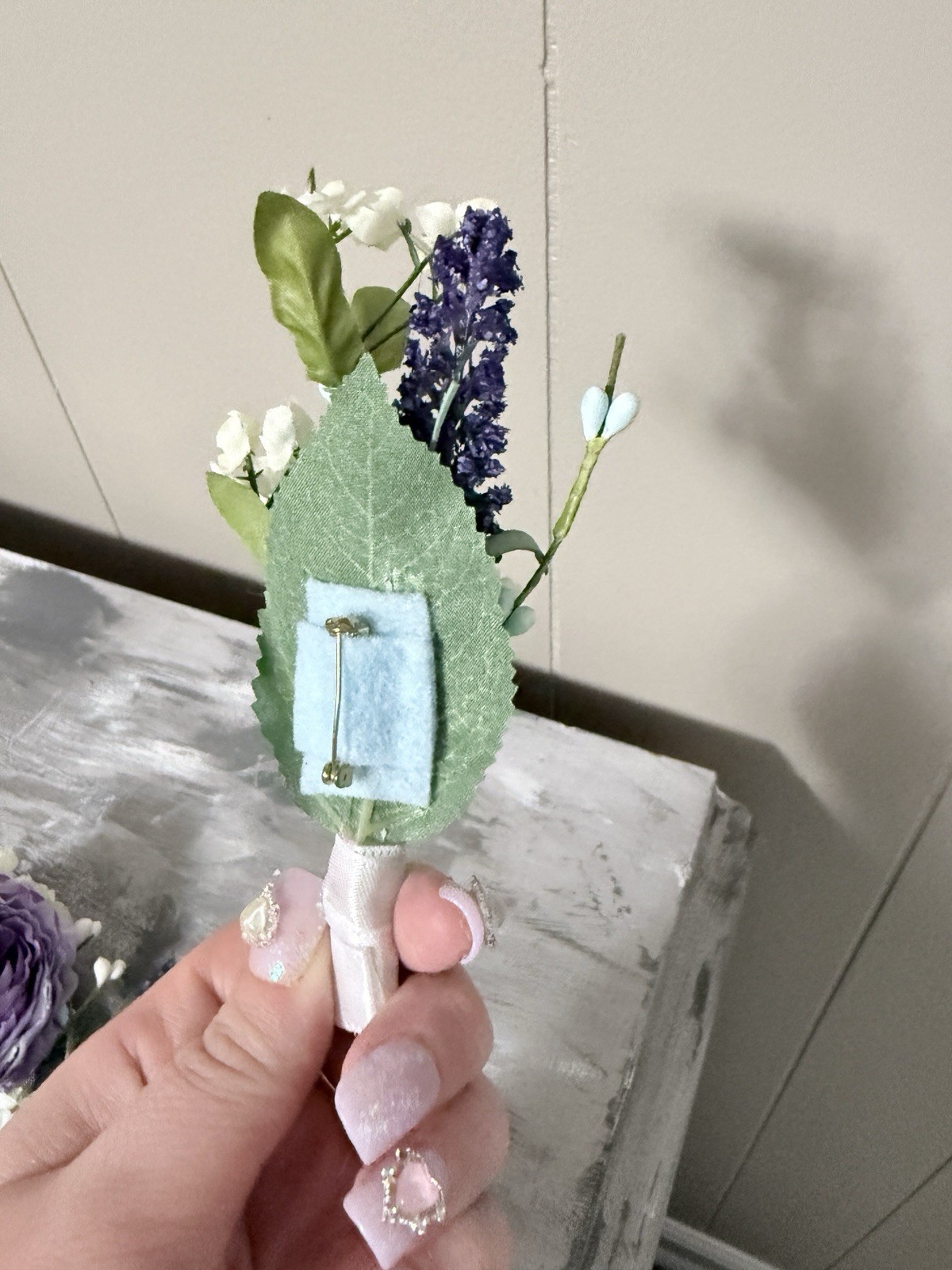 Wedding Boutonniere, Bouquet, Decor 15 Lot