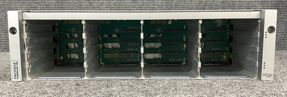 Promise VTrak J630S 3U 16-Bay Storage Array, No Drives/Controller Modules, 2 PSU