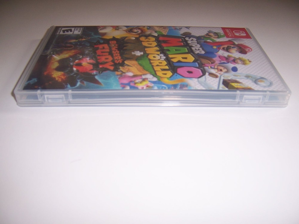 Replacement Case ONLY Super Mario 3d World Bowsers Fury Switch Box UAE Version
