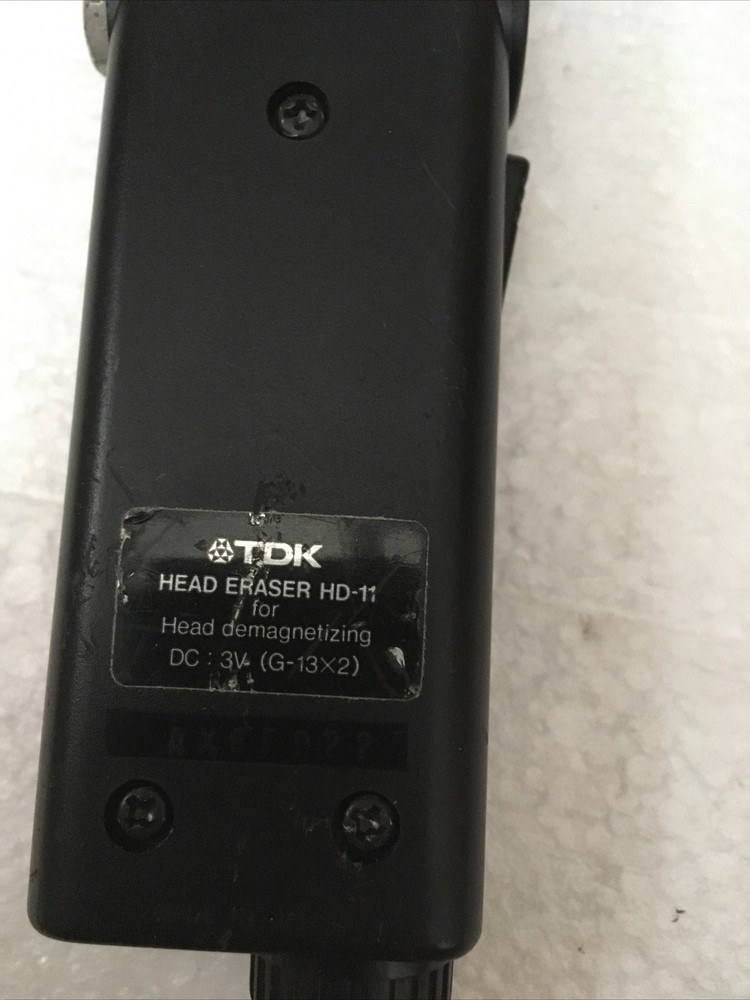TDK Head Eraser HD-11 Head Demagnetizing